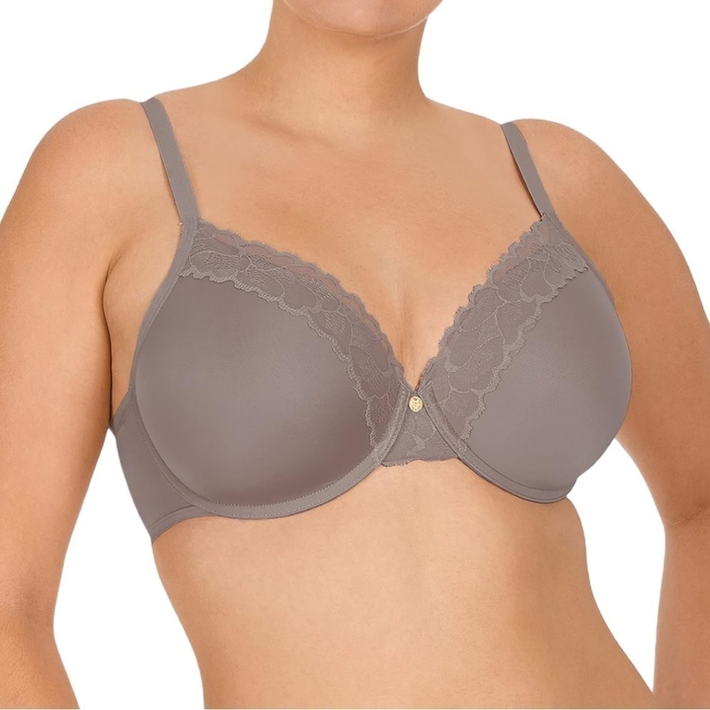 Natori Refined Contour Underwire Bra Gunmetal‎ Gray 32D